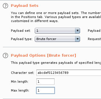 Setting Payload